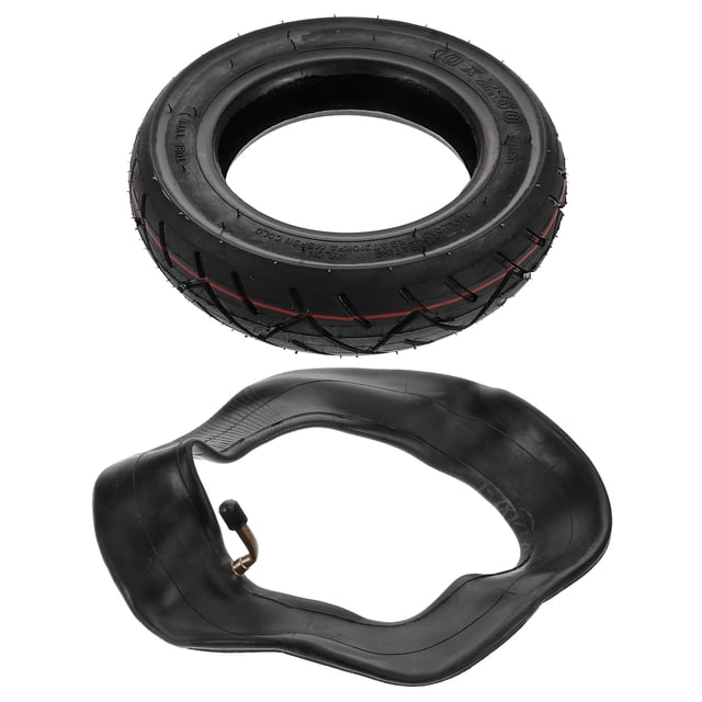 KAKOWELY 2 Pcs Roue de Trottinette Pneu de Trottinette Roue de Trottinette Électrique Roue de Remplacement Pneu,9.65x"X9.65"X2.52 Pouces