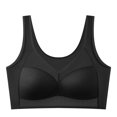 thumbnail image 2 of Lumistal Push Up Bra Thin Wireless Comfort Breathable High Support Bra Sagging Side Breast Seamless Control Minimizer Bras Sports Bras for Women XL, 2 of 7