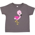 thumbnail image 3 of Inktastic Cute Flamingo, Baby Flamingo, Pink Flamingo, Bird Girls Toddler T-Shirt, 3 of 5