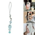 thumbnail image 2 of Bottone Sweet Blue Fish Beads Phone Charm Straps Car Key Hangings Pendants Fashion Bag Decoration Lanyard Purse Accessories, 2 of 7