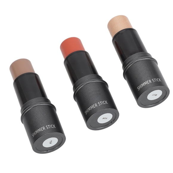 Colorete En Barra En Crema, Textura Suavizante, Iluminador Resistente Al Agua, Juego De Barra De Maquillaje Profesional Para Toda La Piel