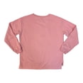 thumbnail image 2 of Peanuts Women's Snoopy Pink Fleece Lined Crew Neck Sweatshirt (L), 2 of 2