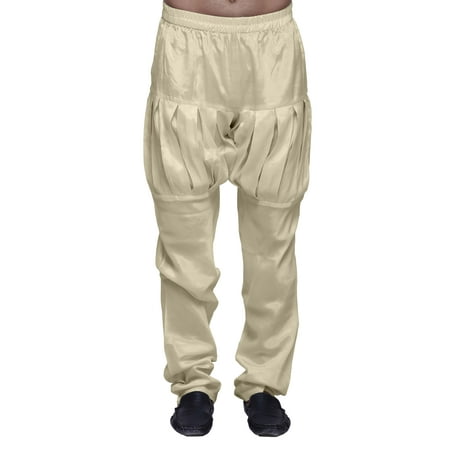 

Atasi Solid Readymade Elastic Pajama For Menâ€™s Ethnic Santoon Bottom Pant