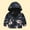 Black, variant on SDJMa Toddler Kids Baby Boys Girls Fashion Cute Cartoon Flowers Car Pattern Windproof Jacket Hooded Coat