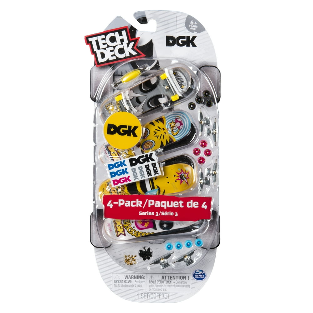 Tech Deck 96mm Fingerboards 4Pack DGK