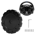 thumbnail image 4 of Adaptador De Volante, Negro, Seguro, Ajuste Perfecto, Adaptador De Volante De Carreras, Mano De Obra Exquisita, Firme Con Tornillos Para Volante PCD De 73 Mm, 4 of 7