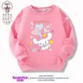 thumbnail image 1 of Sanrioed-Jersey de manga larga con cuello redondo para niños, sudaderas con capucha de dibujos animados, ropa de moda, regalo para niños, Cinnamoroll Kuromi, 1 of 5