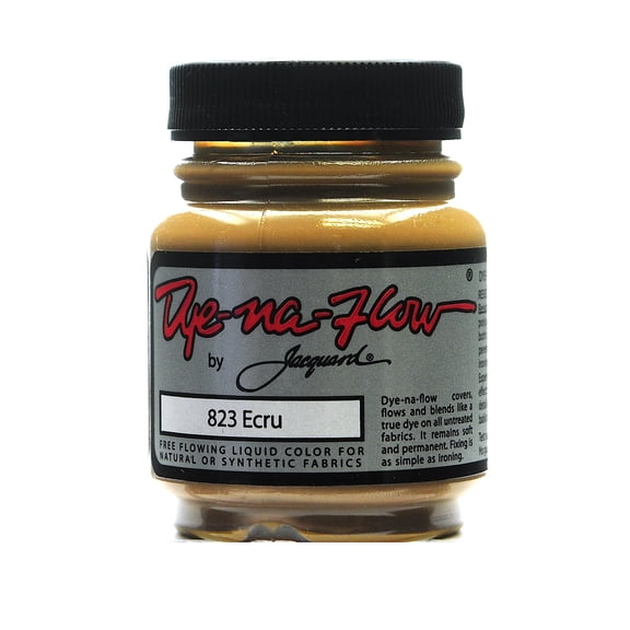 Dye-Na-Flow Fabric Colors ecru, 2 1/4 oz., 823 (pack of 4)