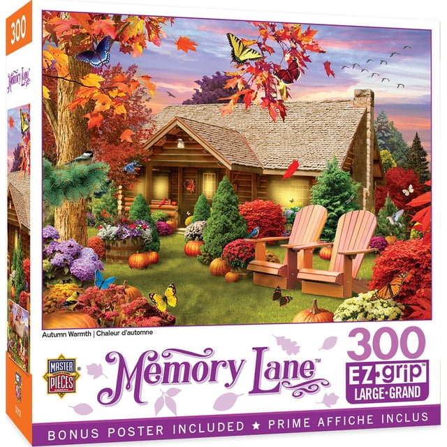 Rompecabezas MasterPieces Autumn Warmth 300 piezas