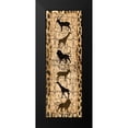 thumbnail image 2 of Lewis, Sheldon 9x18 Black Modern Framed Museum Art Print Titled - Pride Land, 2 of 5
