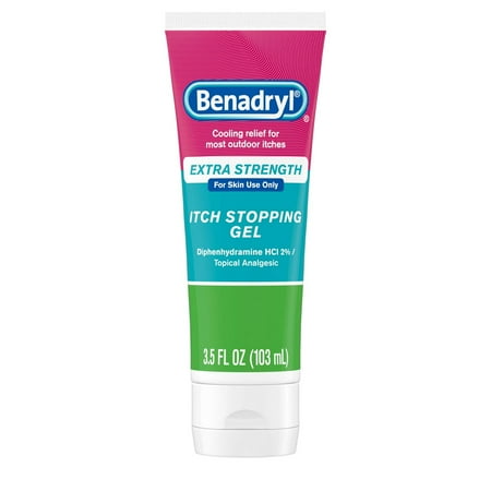 Benadryl Extra Strength Anti-Itch Topical Analgesic Gel; 3.5 fl oz