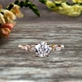 thumbnail image 6 of 1.25 Carat Beautiful Round Moissanite Diamond Engagement Ring on 10k Rose Gold, 6 of 6