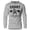 Sport Grey, variant on GYMISH Squat Ver2 Lightweight Long Sleeve Hooded T-Shirt for Men – Funny Gym Hoodie, Workout Shirt, Fitness Apparel