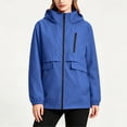 thumbnail image 6 of QQZ Oversized Hooded Zip Up Cardigan For Women, Long Sleeve Windproof Cardigan Sweaters For Women, Lightweight Fall Outfits For Travel Business Casual Outdoor Daily Wear, 6 of 9