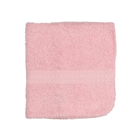 Mainstays Solid Washcloth, Daylily Pink