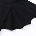 thumbnail image 5 of WIBACKER My First Halloween Bat Costume 0-24M Newborn Infant Baby Girl Boys' Hooded Jumpsuit Fleece Bat Romper, 5 of 10