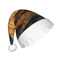 thumbnail image 2 of Salouo Sunset Desert Journey for Adult Christmas Hat Xmas Holiday Hat Santa Hat for Women & Men Festive Headwear Accessories Fit for Christmas/ New Year/Holiday/Party,1PC, 2 of 6