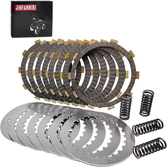 Clutch Friction Steel Plates & Heavy Duty Springs Kit for Honda Shadow 750 VT750C 1998-2018
