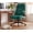 Green, variant on Fabric High Back Office Chair with Lockable Quiet Casters, Ergonomic Home Office Desk Chair with Flip-up Armrest, Comfy Computer Chair with Adjustable Height for Home & Office & Work