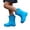 Blue, variant on Gunia Boy Girl Rain Boots Lightweight Kids Toddlers Preschoolers Easy On Mid Calf Boots Weather Gear Rainboots