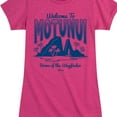 thumbnail image 3 of Moana 2 - Motunui Destination - Girl's Toddler And Youth Fitted Short Sleeve Graphic T-Shirt, 3 of 5