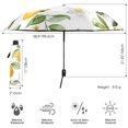 thumbnail image 3 of FORMRS Travel Umbrella Folding Auto Open Close Windproof Rain UV Protection, Orange Bees, 3 of 8