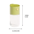 thumbnail image 2 of Usmixi My Order Pepper Shakers Quantitative Push Type Condiment Bottle Kitchen Solid Control Seasoning Bottle With Lid Kitchen Condiment Jar Dispenser Bottle, 2 of 2