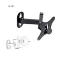 thumbnail image 2 of Universal 10KG Adjustable TV Wall Mount Bracket Flat Panel TV Frame for 14-26 Inch LCD LED Monitor Flat Pan, 2 of 8