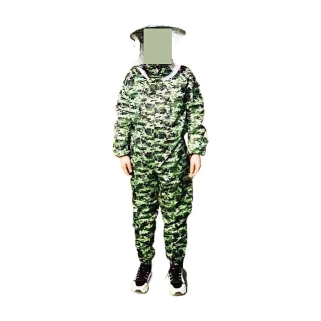 Integrated Thickened Beekeeping Tool, Bee Spacesuit With Sheepskin Gloves, Complete Set Of Beekeeping Clothes ,Comprehensive Protection