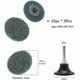 thumbnail image 4 of Roll Lock Sanding Disc Set, 2 Inch/50mm R-type Quick Change Discs Surface Conditioning Disc With Disc Pad Holder For Die Grinder Surface Rust Paint Re, 4 of 5