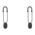 thumbnail image 1 of 2X Cordón Magnético Portátil C100 Accesorios para Cámaras Deportivas Clip Trasero Fijo Registro de Negro, 1 of 4