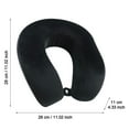 Memory Foam Large U Shape Travel Pillow Neck And Head Support