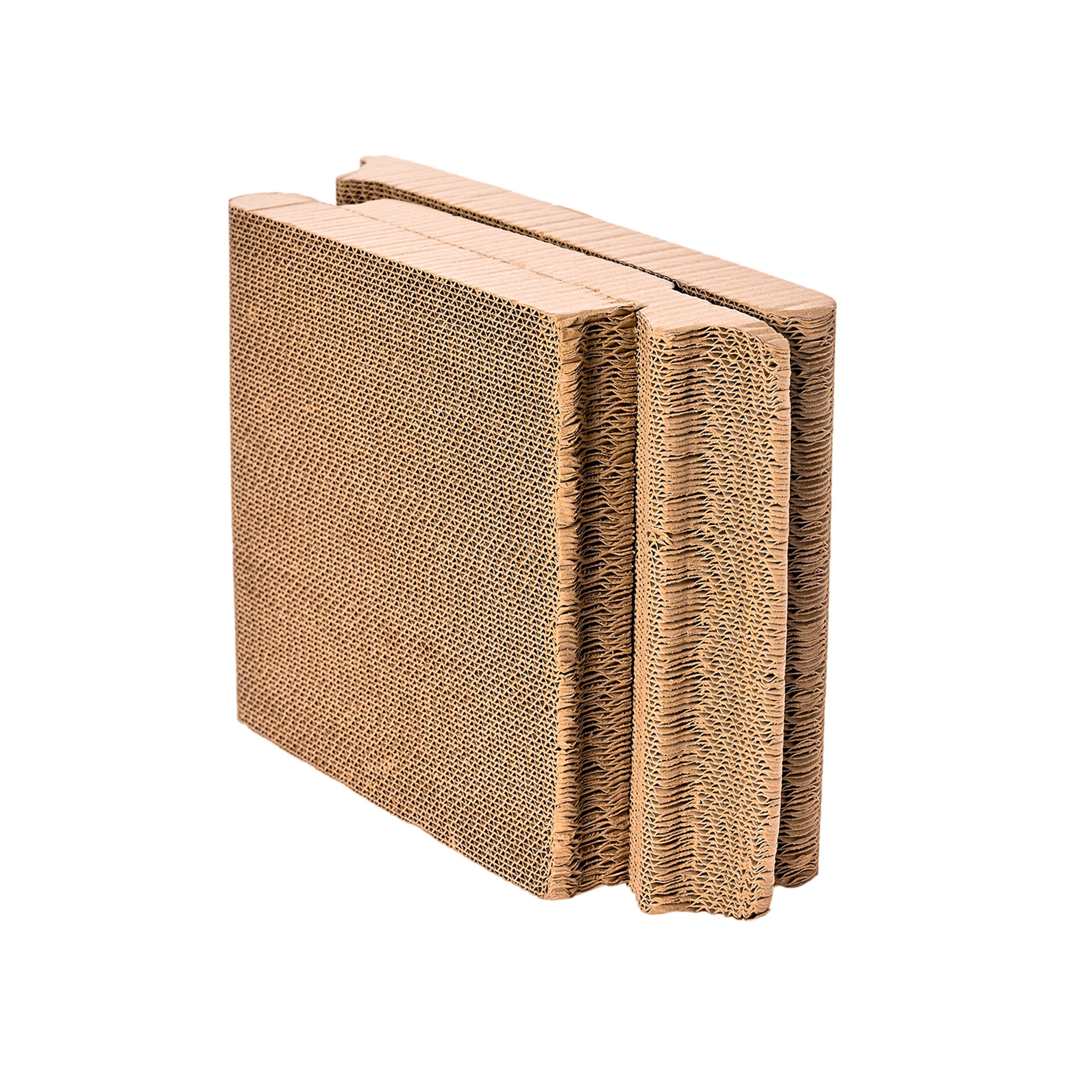 Vibrant Life L-Shaped Cat Scratcher Replacement Pads, Corrugated Cardboard