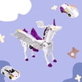 thumbnail image 3 of Coche de Colisión Transformable Liluwushe Unicornio Morado, 3 of 6