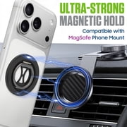 Magnetic Phone Ring Holder & Stand for MagSafe, 360° Swivel, Ultra-Lightweight 45g