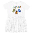 thumbnail image 3 of Inktastic I Love Bugs Girls Toddler Dress, 3 of 5