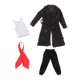 thumbnail image 4 of Gabardina en miniatura a escala 1:12, ropa para muñecas, figuras de acción de Cosplay, disfraz cortavientos para accesorios de figuras de acción de Chaleco, 4 of 8