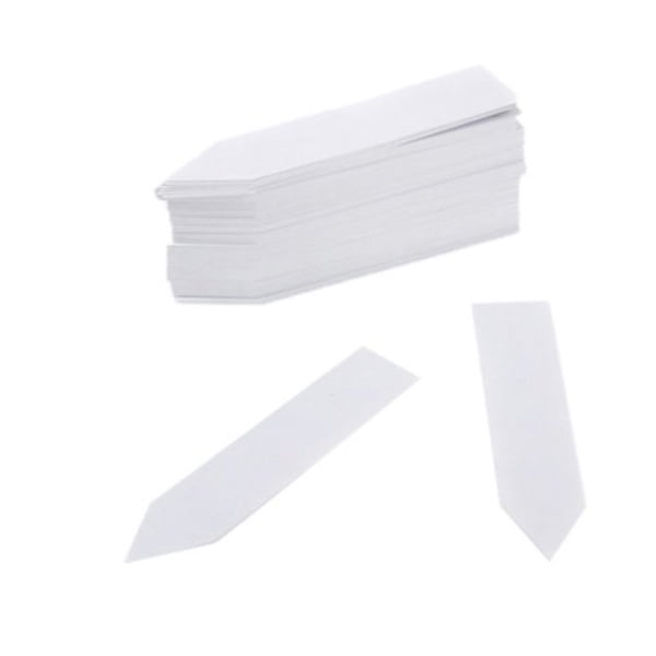 Garden labels plant labels plant markers 100 pcs white 10x2 c white 10x2 cm
