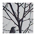 thumbnail image 4 of HAOXIT  White Black Table Cloth for Dining Room Tree Branch Print Water Resistance Square Decorative Fabric Table Cover for Kitchen Outdoor and Indoor Reusable Parties 52*52, 4 of 8