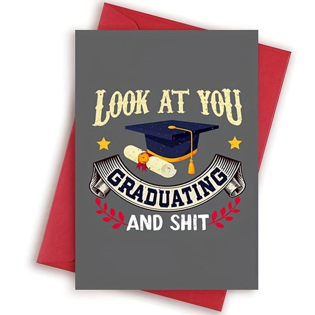 Price cut Cartoon Character Greeting Card With Envelope, Fun Birthday Greeting Card, Fun Text Card, Spoof Fun Gift, Gift For Family And Friends