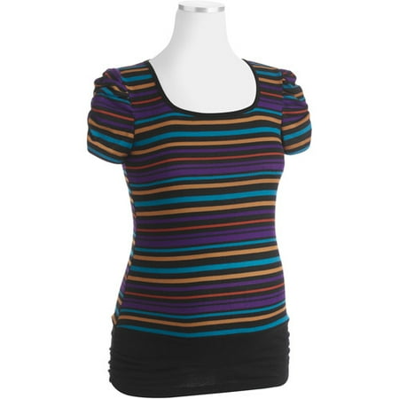 Planet Motherhood Maternity Striped Ruch