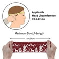 thumbnail image 6 of Balery Christmas Buffalo Plaid Sports Headbands for Men,Moisture Wicking Workout Headband, Sweatband Headbands for Running,Cycling,Football, 6 of 9