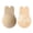 Beige, variant on Sticky Bra Bra 2 Pairs Push up Strapless Backless Bra for Women Silicone Bras Everyday Wear Bras Black L