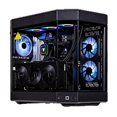thumbnail image 3 of Velztorm Black Praetix 3D Gaming Desktop PC (AMD Ryzen 7 9800X3D, GeForce RTX 5080, 64GB DDR5, 2TB PCIe SSD + 6TB HDD, RGB Fans, 360mm AIO, 1000W PSU, WiFi 7, Bluetooth 5.4, RJ-45, HDMI, Win 11 Home), 3 of 7