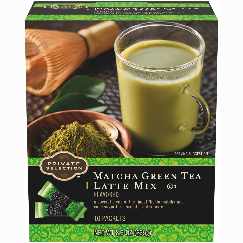 Private Selection Matcha Green Tea Latte Mix 10 ct - 3 Pack