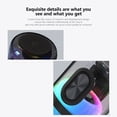 thumbnail image 4 of EGNMCR Full Screen Led Colored Lights Wireless Bluetooth Audio Outdoor Portable Car Subwoofer Bluetooth Audio, Gift, 4 of 9
