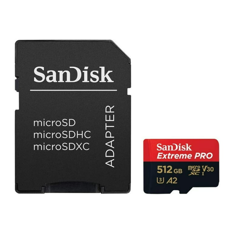 SanDisk Professional 512GB Extreme Pro microSD UHS-I Card Pair