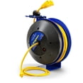 thumbnail image 1 of Carrete de cable de extensión Goodyear retráctil 12 AWG x 50 pies 125 V, 1 of 7