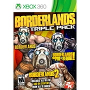 Borderlands Triple Pack - Xbox 360 - Ultimate Borderlands Experience - Xbox 360 Triple Pack