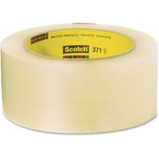 Scotch 371 Box-sealing Tape, Clear, 36 / Carton (Quantity)